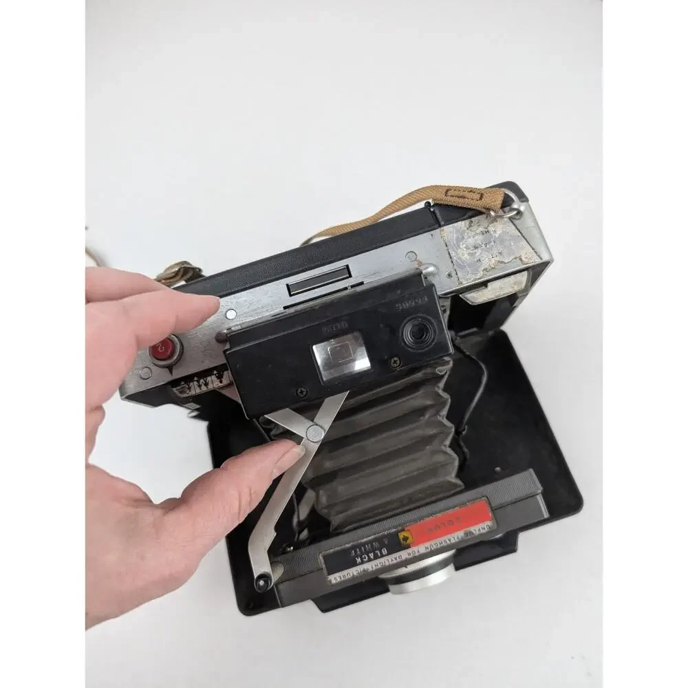 Vintage Polaroid Land Camera Model 101 Folding Instant Camera Untested USA